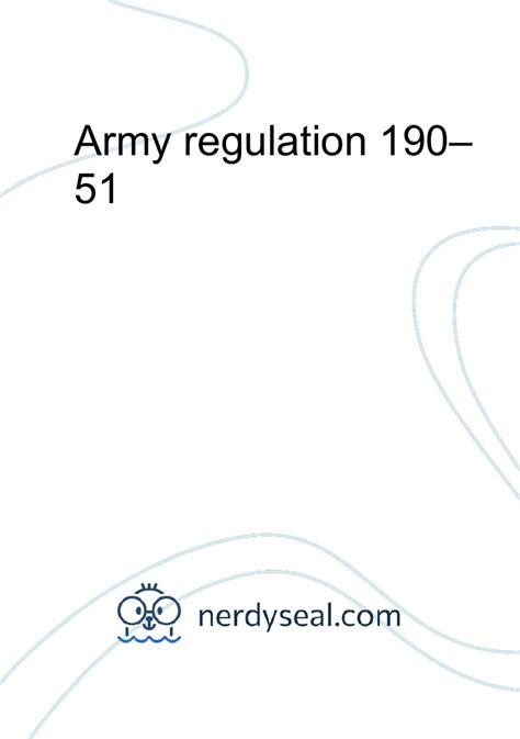 army regulation 190 51 pdf.